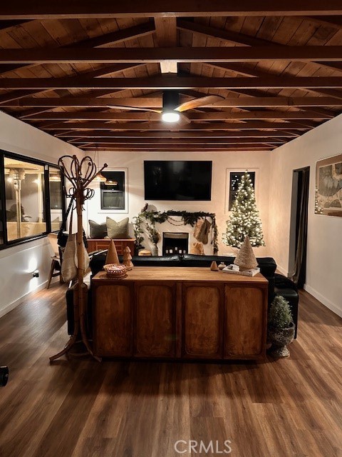 6597 Mesquite Springs Road Twentynine Palms, CA 92277 - Photo 12 of 44 a living room with furniture and a wooden floor
