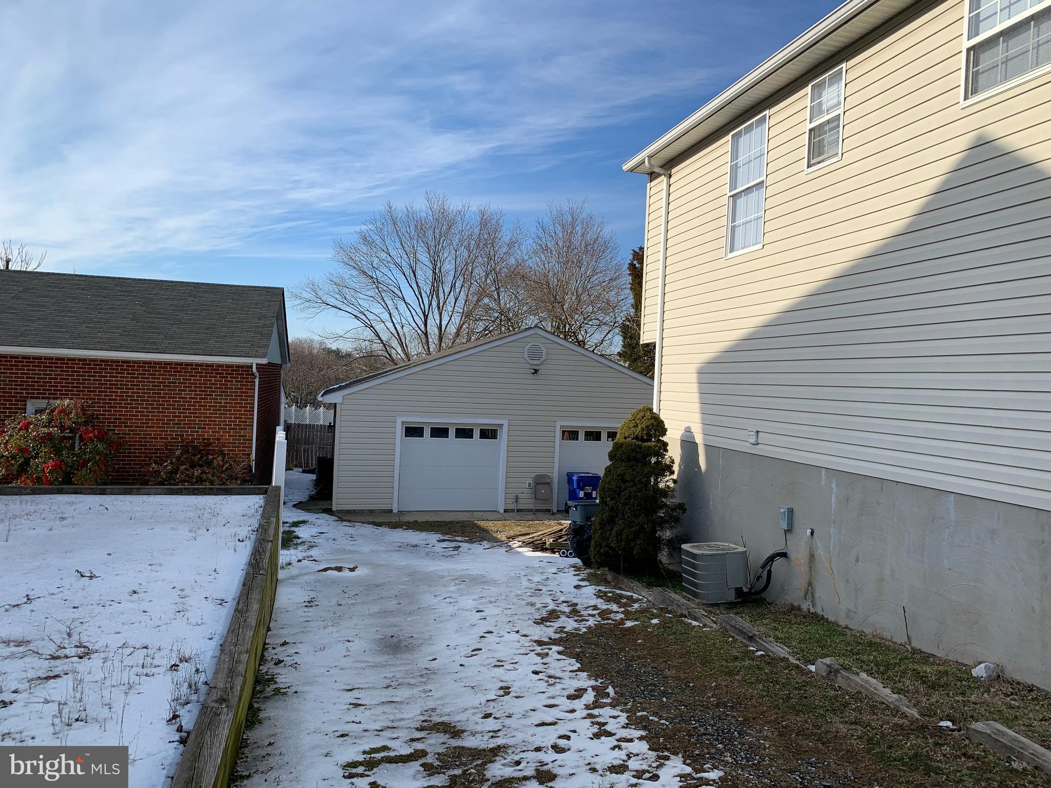3930 Benson Avenue Halethorpe, MD 21227 - Photo 4 of 18 Driveway leading to garage