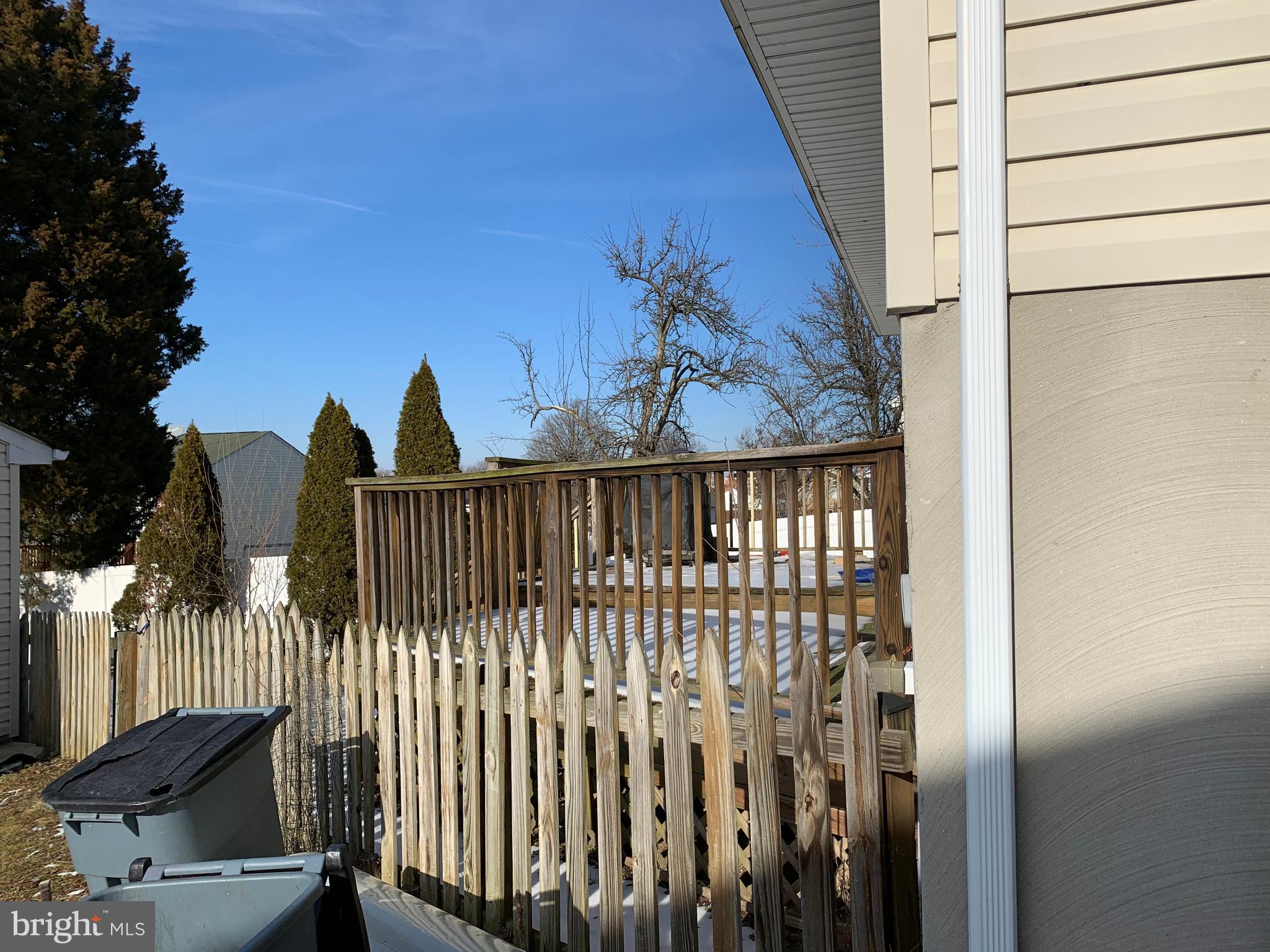 3930 Benson Avenue Halethorpe, MD 21227 - Photo 5 of 18 Fenced yard and deck