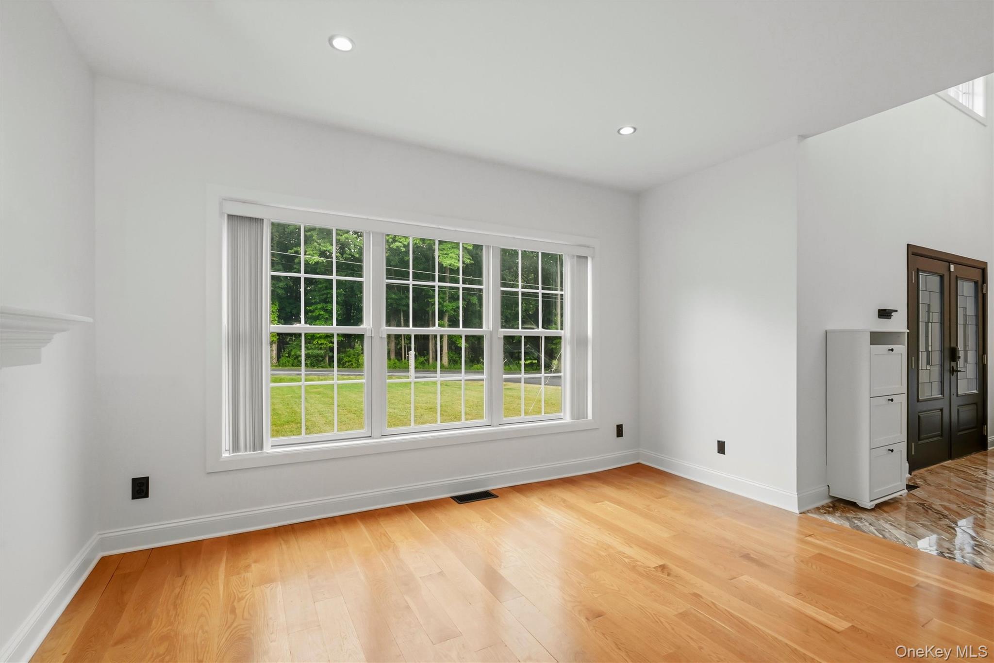 8 Darmstadter Road Bloomingburg, NY 12721 - Photo 12 of 47 Formal living room, recessed lighting, wide plank white oak flooring, Anderson windows and 9 foot ceilings.
