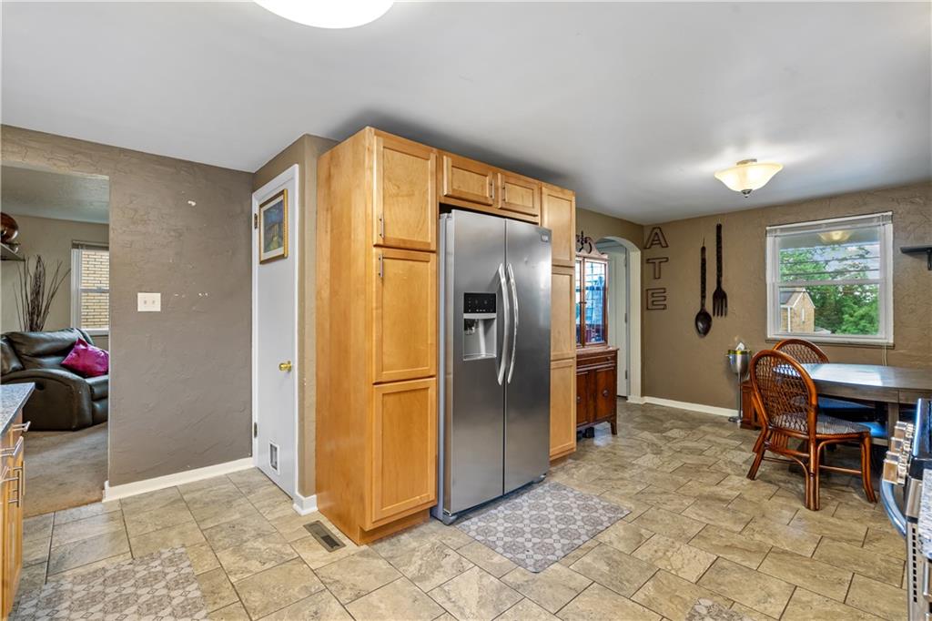 3408 Willett Road Pittsburgh, PA 15227 - Photo 9 of 34 Kitchen & Dining area located on the main floor is 20x10
