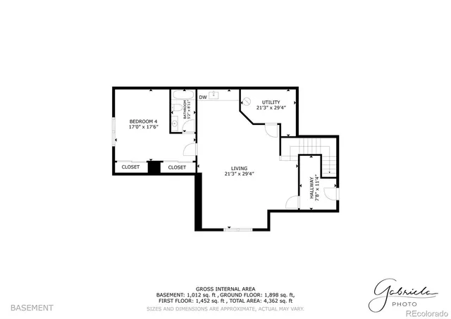 a picture of a bench in a white building