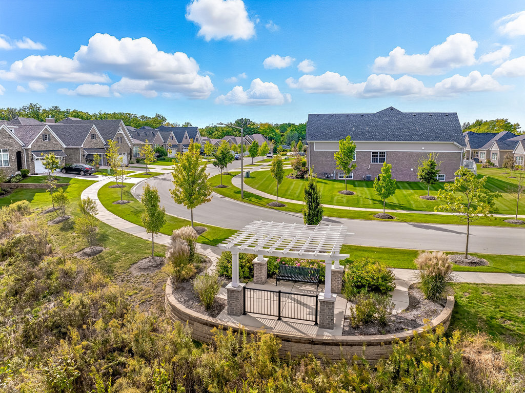 1409 Notting Hl Drive Lemont, IL 60439 - Photo 31 of 31 a view of a swimming pool with a garden