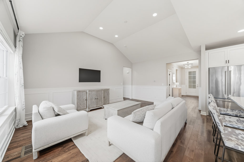 1409 Notting Hl Drive Lemont, IL 60439 - Photo 6 of 31 a living room with furniture and a flat screen tv