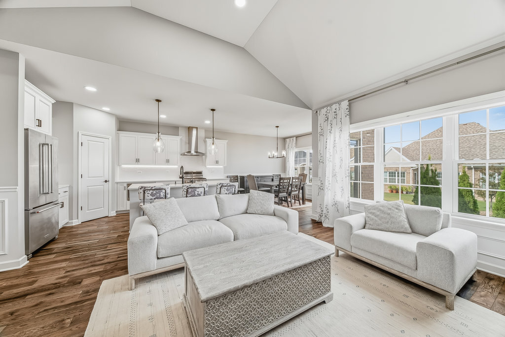 1409 Notting Hl Drive Lemont, IL 60439 - Photo 7 of 31 a living room with furniture and a large window