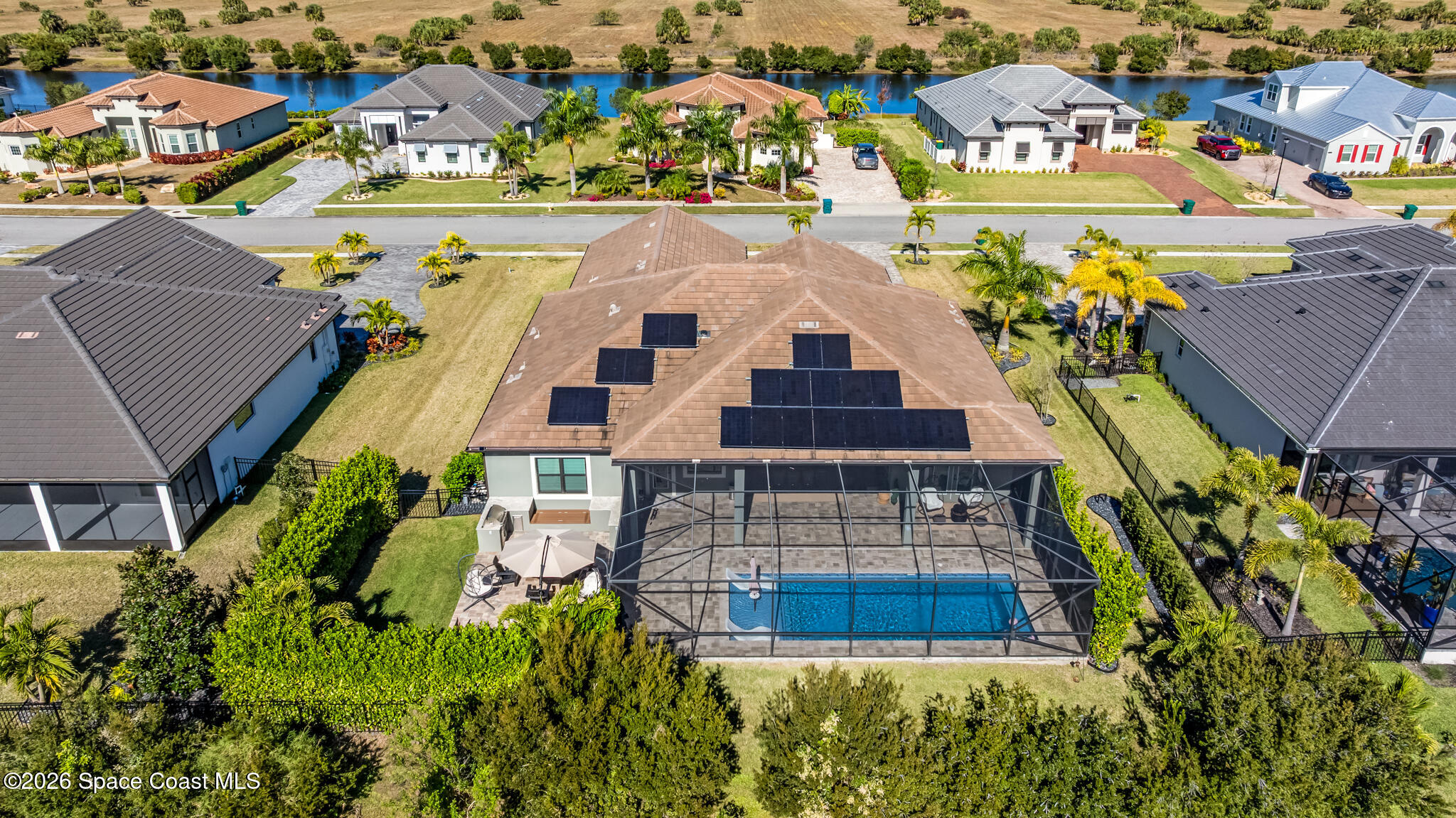 4055 Domain Court Melbourne, FL 32934 - Photo 2 of 49 Aerial View