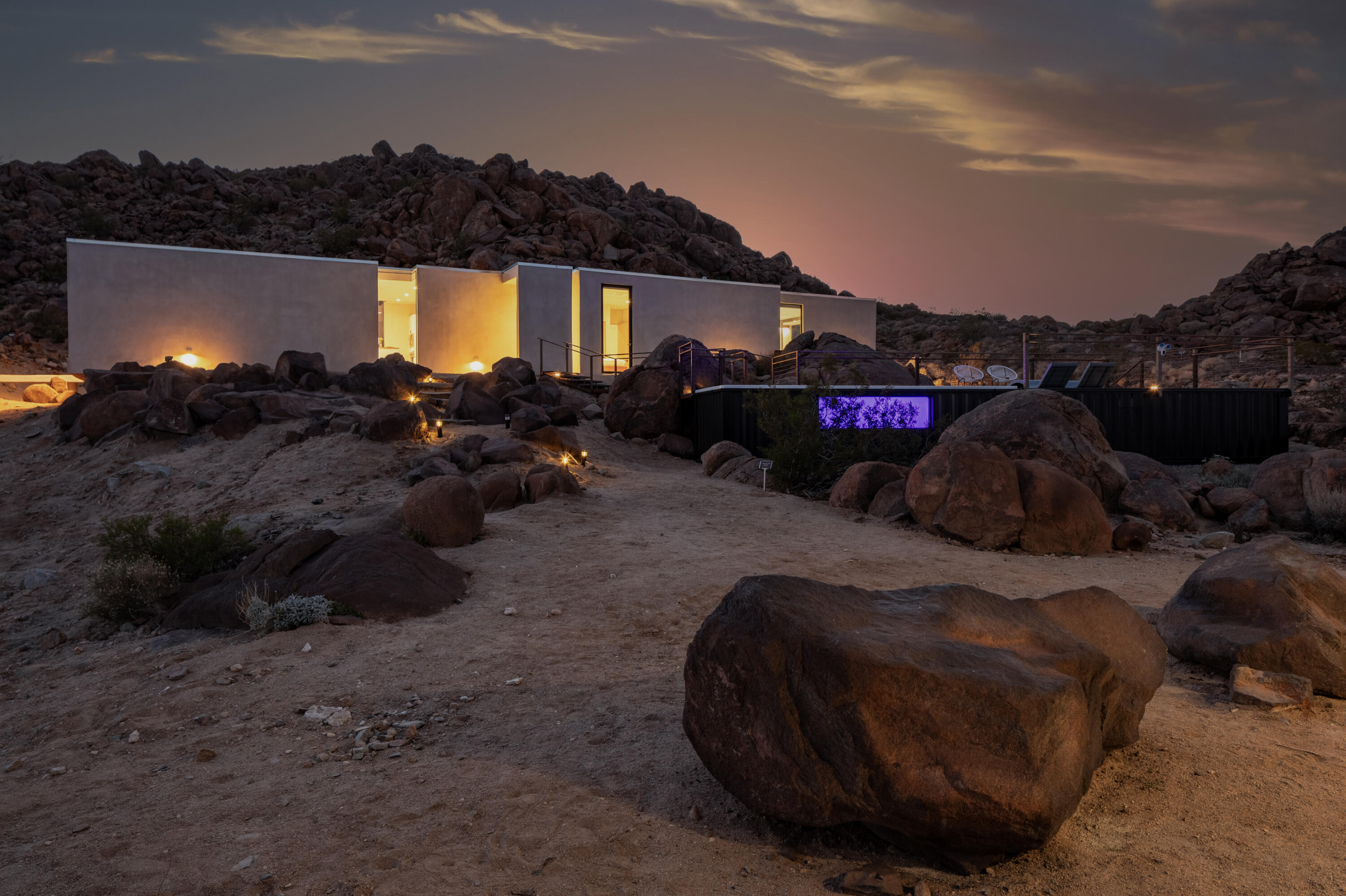 1824 Mountain Shadow Road Joshua Tree, CA 92252 - Photo 54 of 57 a view of outdoor space and city view