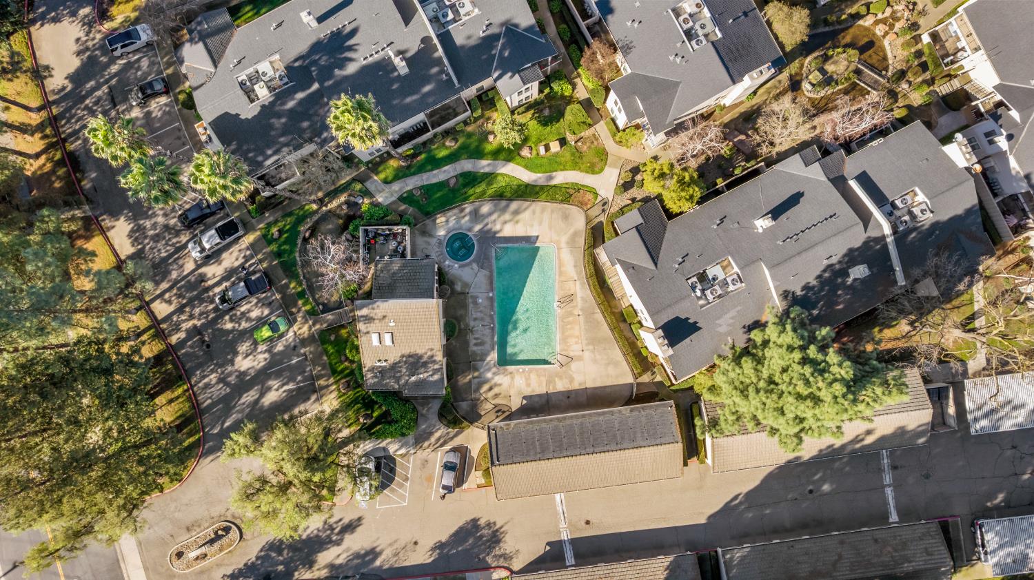 2401 Eilers Lane, Unit 105 Lodi, CA 95242 - Photo 21 of 23 an aerial view of residential houses with outdoor space