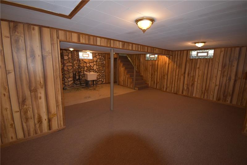 170 Franklin Farms Road Washington, PA 15301 - Photo 18 of 25 Lower Level with laundry hook-up.