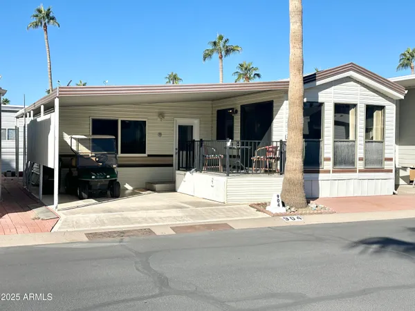 a view of a house with a outdoor space