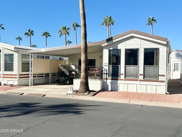 a view of a building with a porch