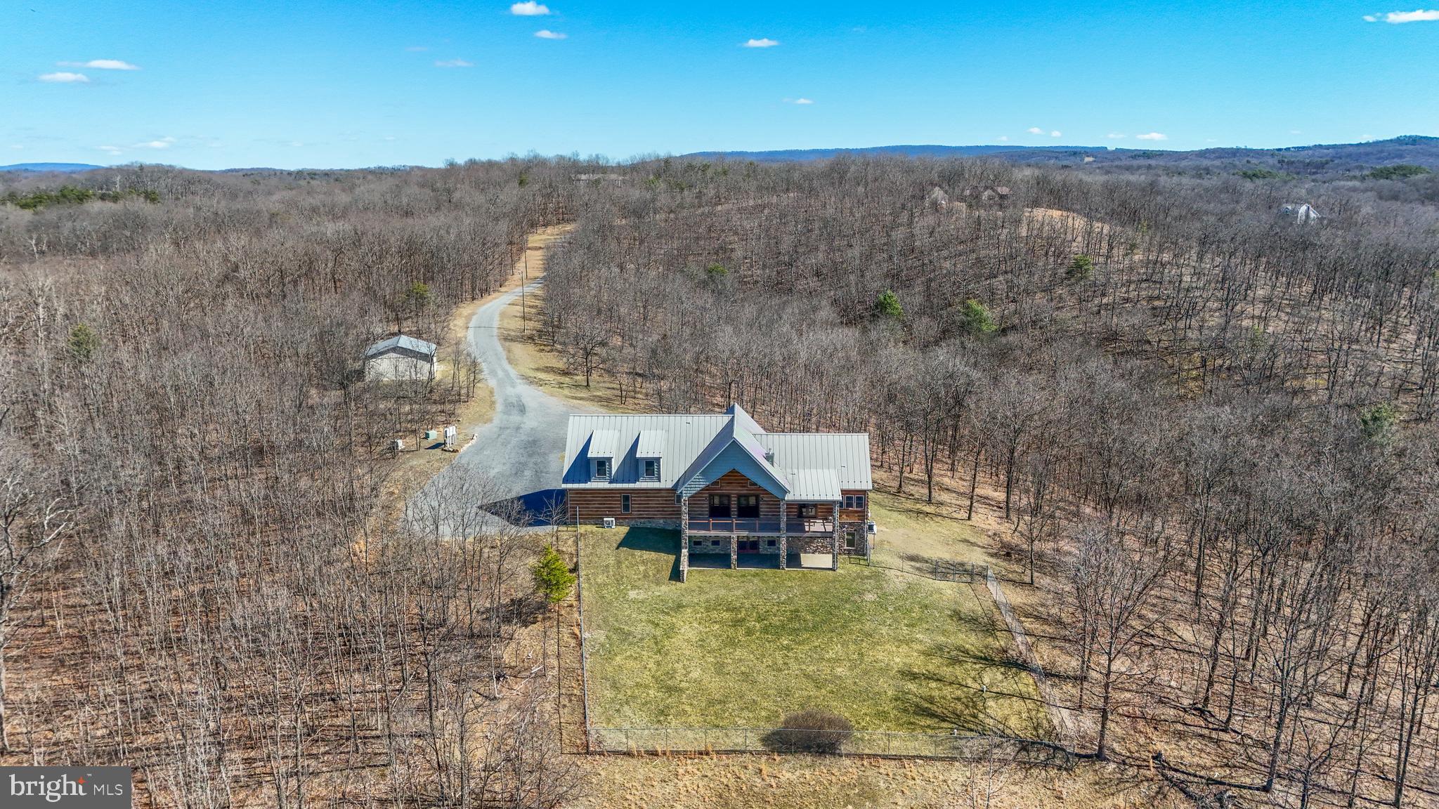 879 Olde Oak View Drive Springfield, WV 26763 - Photo 8 of 70 a top view of a house with a yard