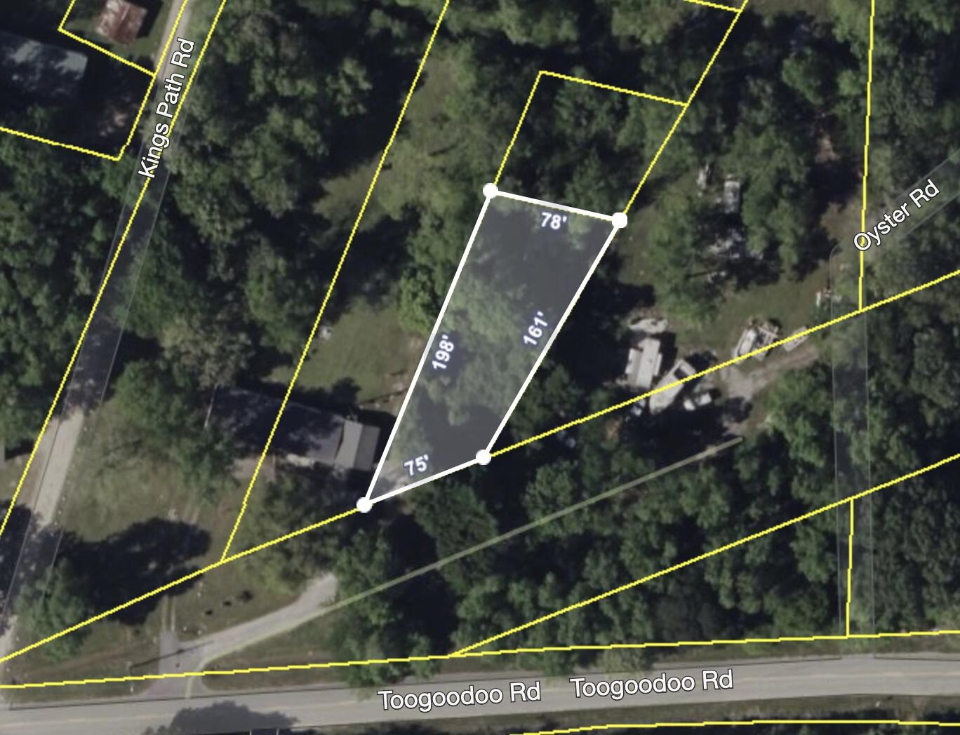 6642 Toogoodoo Road Hollywood, SC 29449 - Photo 15 of 15 Aerial Tax Image