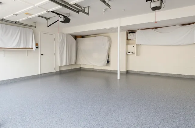 a view of a room with an empty space