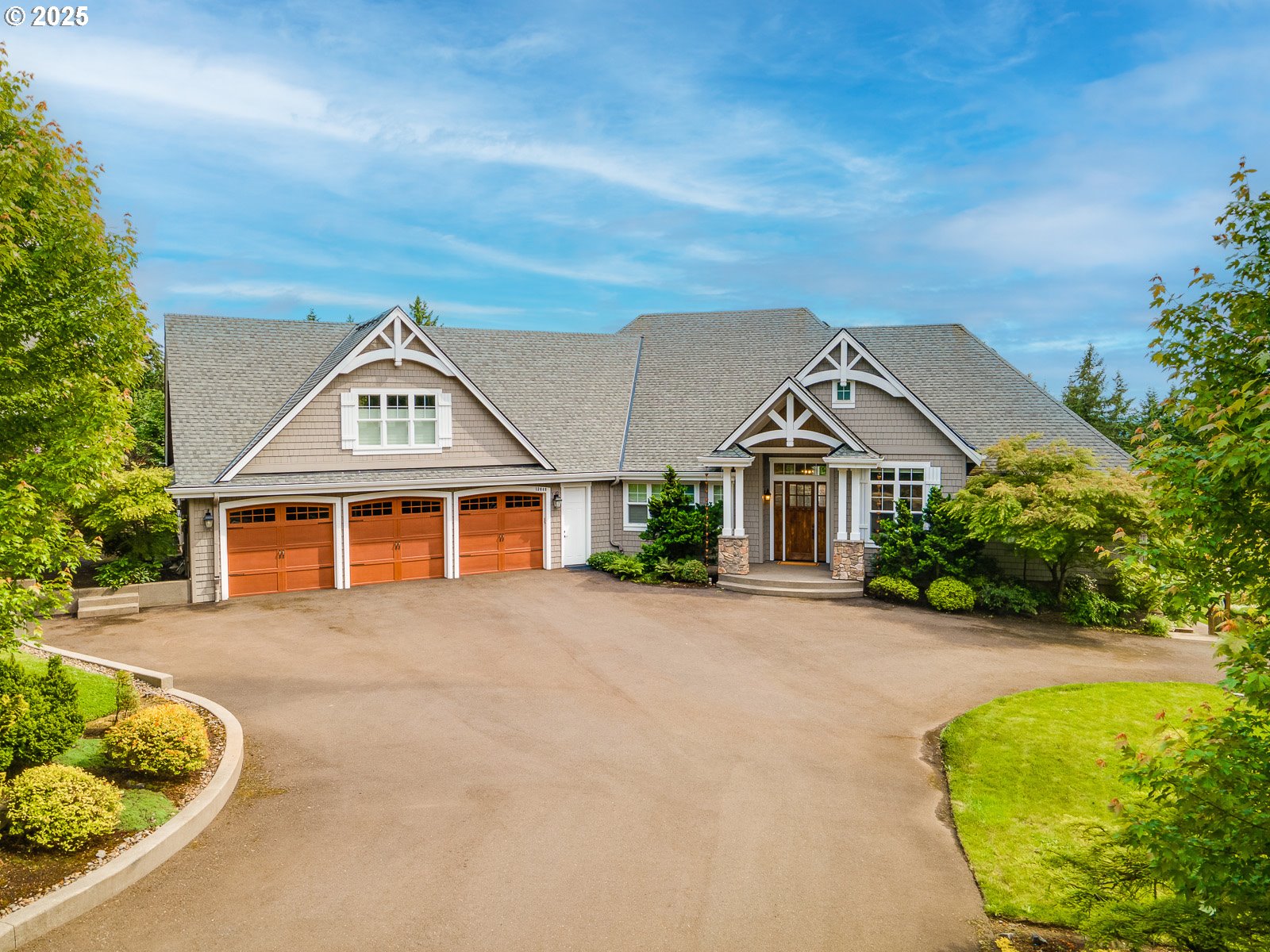 13848 Southeast Diamond Rdg Road Happy Valley, OR 97086 - Photo 1 of 48 front view of a house with a yard