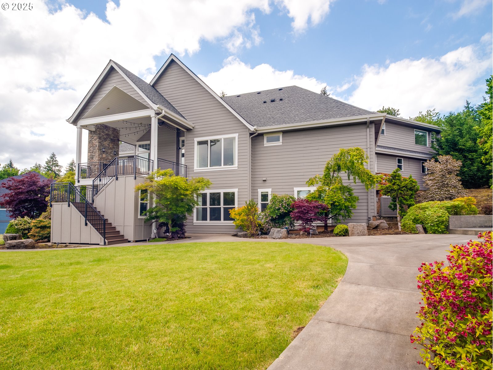 13848 Southeast Diamond Rdg Road Happy Valley, OR 97086 - Photo 45 of 48 a front view of house with yard and green space