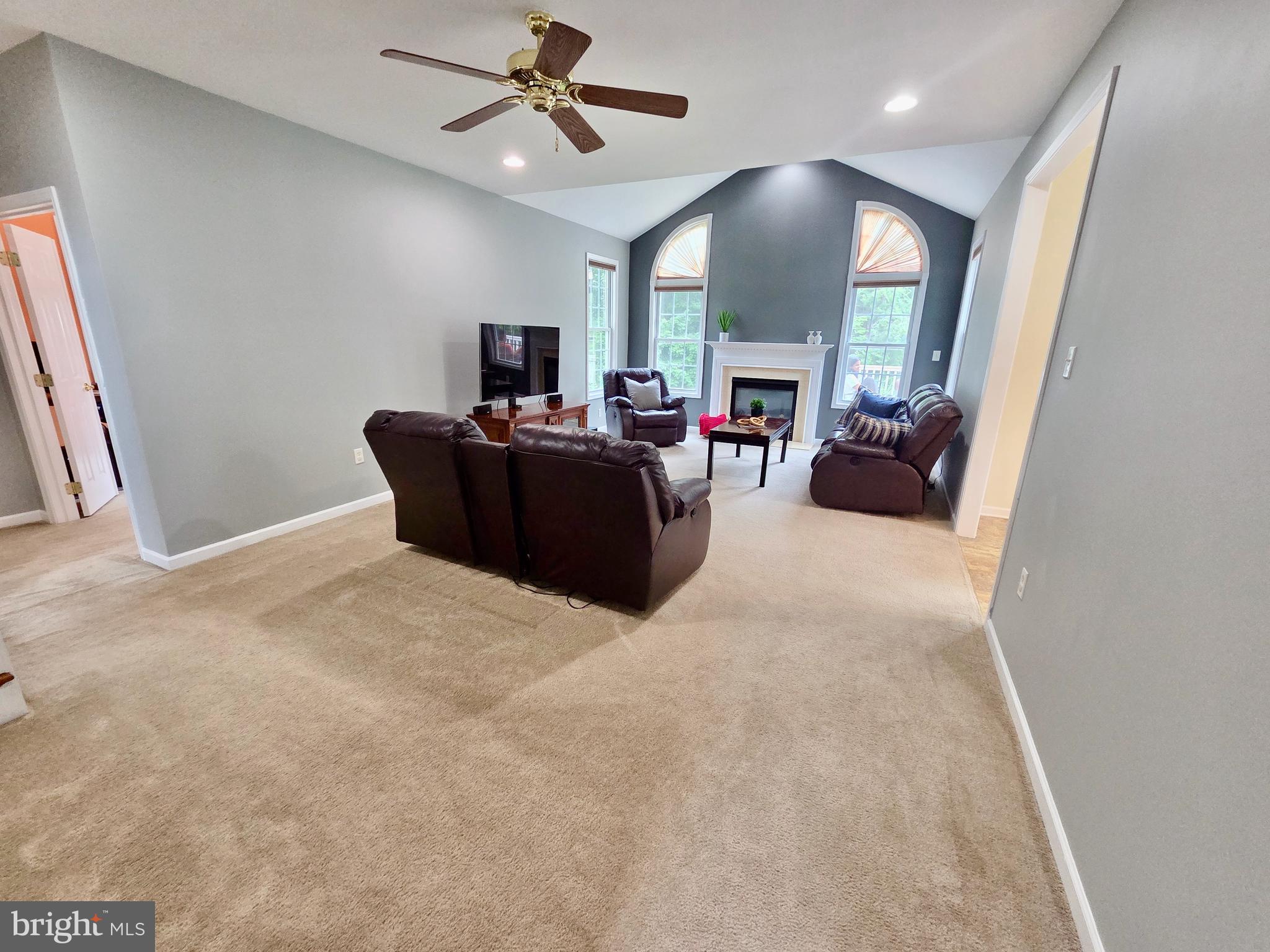 261 Lenni Road Media, PA 19063 - Photo 15 of 46 Family room with gas fireplace