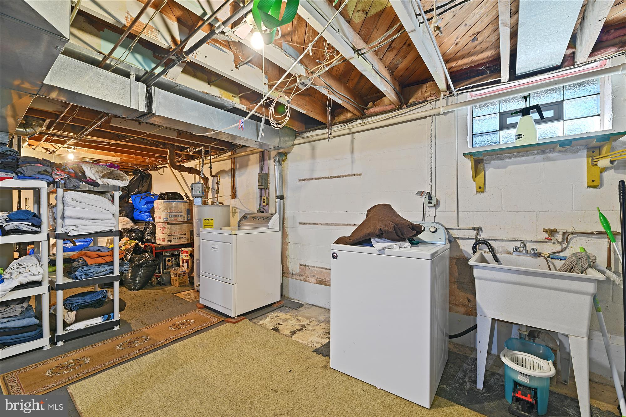 8065 Philadelphia Road Rosedale, MD 21237 - Photo 14 of 18 Basement laundry with utility sink
