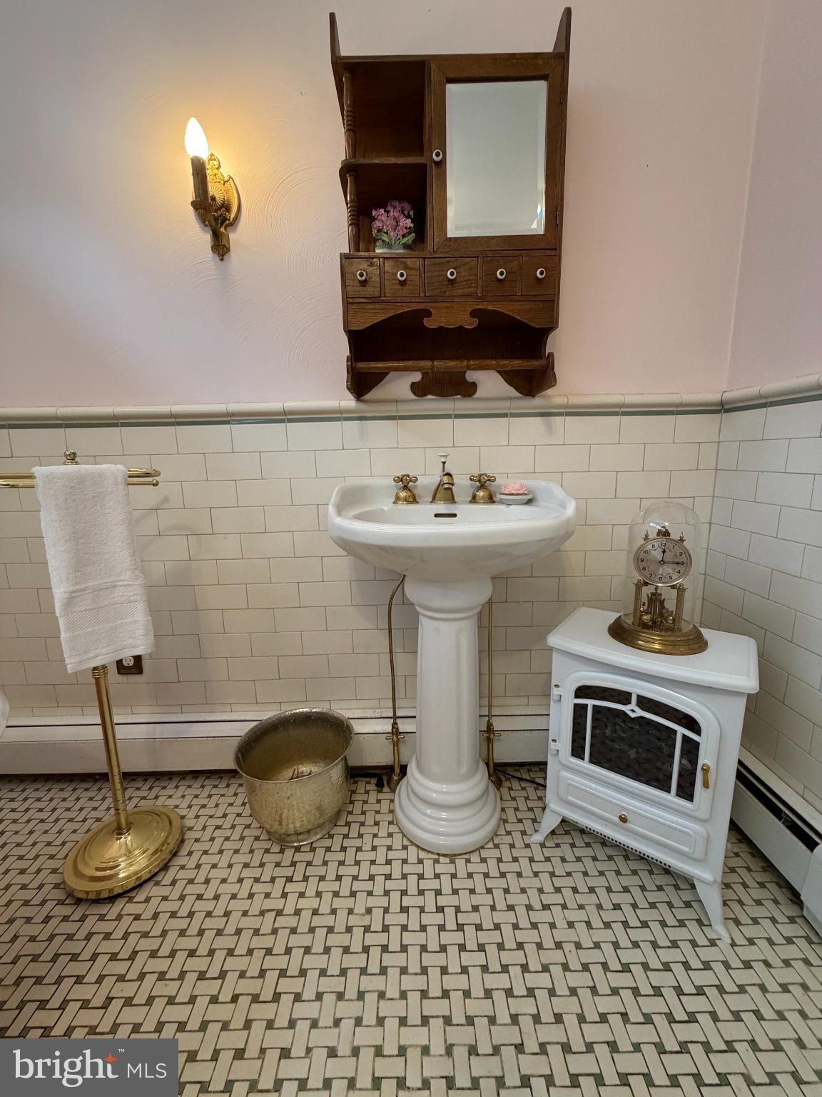 16756 Mount Airy Road Shrewsbury, PA 17361 - Photo 68 of 93 Charming vintage bathroom with classic fixtures.