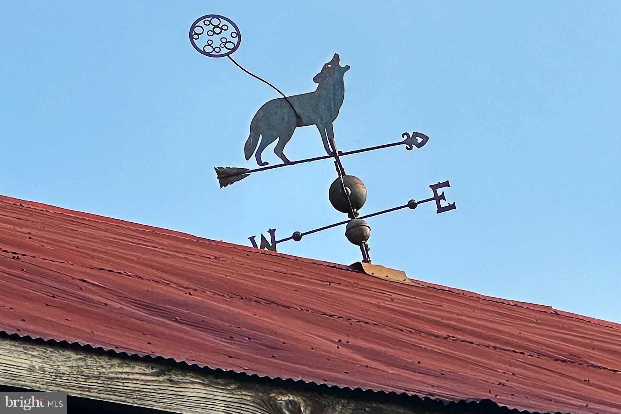 16756 Mount Airy Road Shrewsbury, PA 17361 - Photo 89 of 93 Whimsical weather vane atop rustic roof.