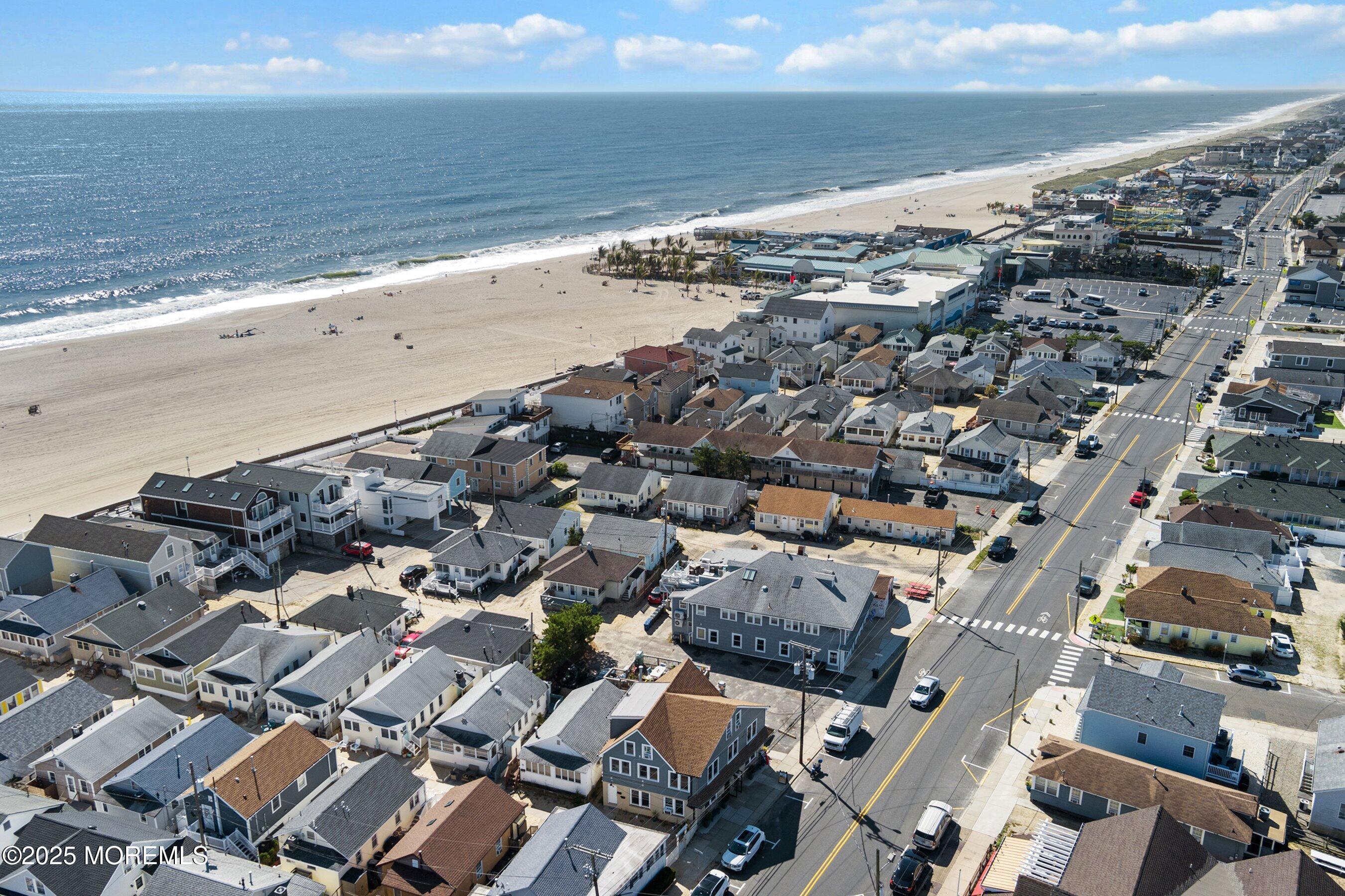 10 Brunswick Place Point Pleasant Beach, NJ 08742 - Photo 23 of 39 an aerial view of beach and ocean