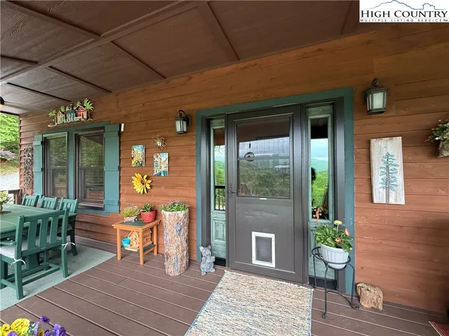 a view of a bench in a garden