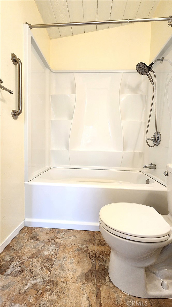 682 Taylor Street Monterey, CA 93940 - Photo 15 of 21 a bathroom with a toilet and a shower