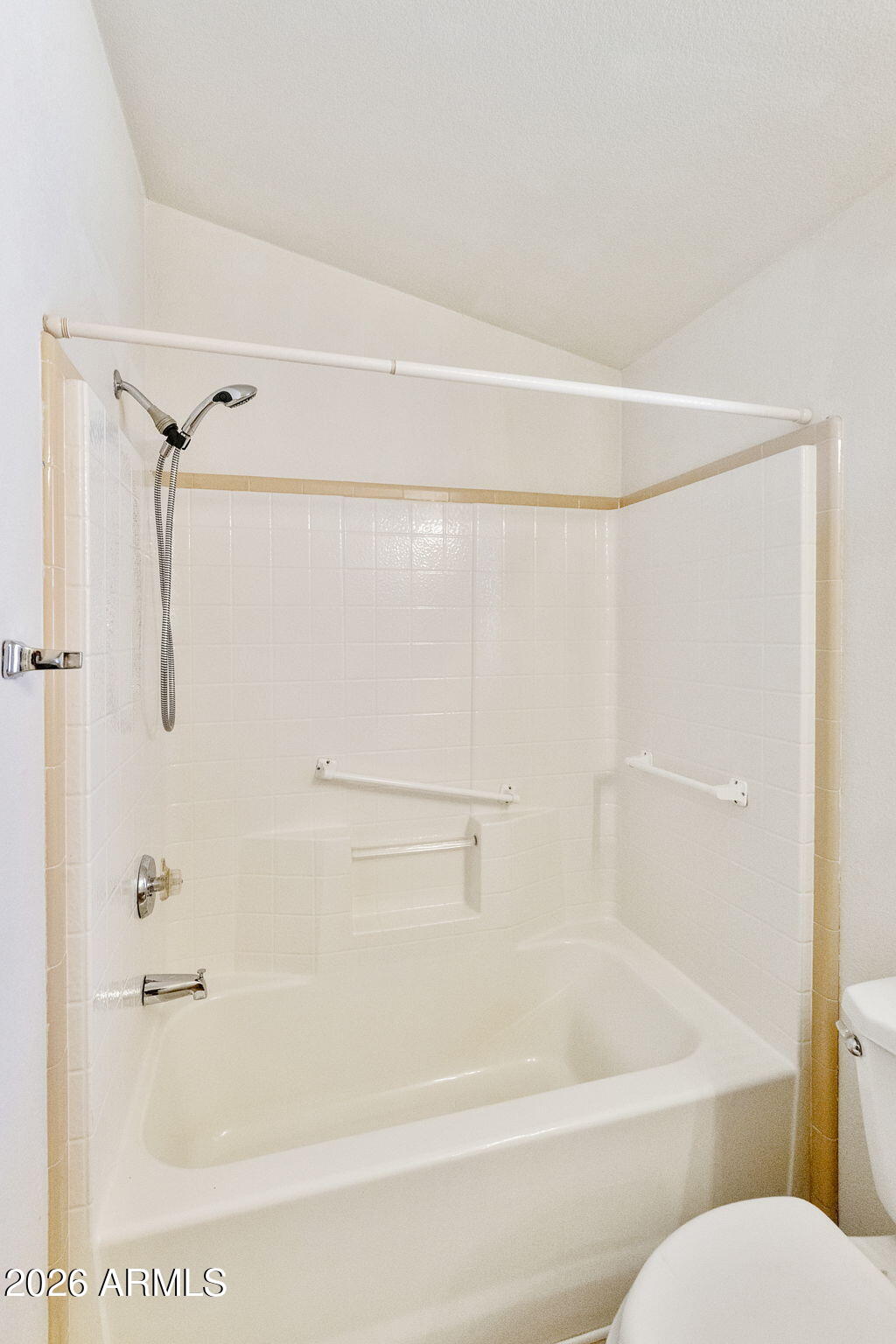 3700 South Tomahawk Road, Unit 73 Apache Junction, AZ 85119 - Photo 8 of 49 a bathroom with a shower and a toilet