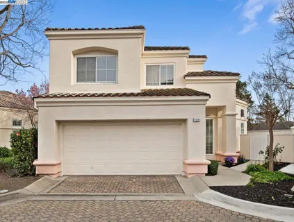 front view of a house with a outdoor space