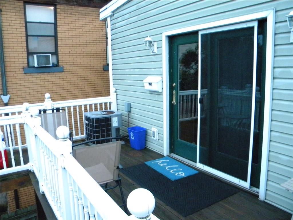 121 South 12th Street South Side, PA 15203 - Photo 9 of 18 Second Floor Entrance and Deck