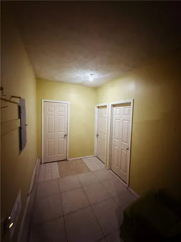 a view of empty room