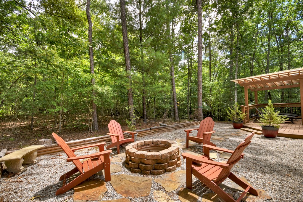 1044 Boulder Crk Road Murphy, NC 28906 - Photo 8 of 38 a view of a patio with chairs and a table