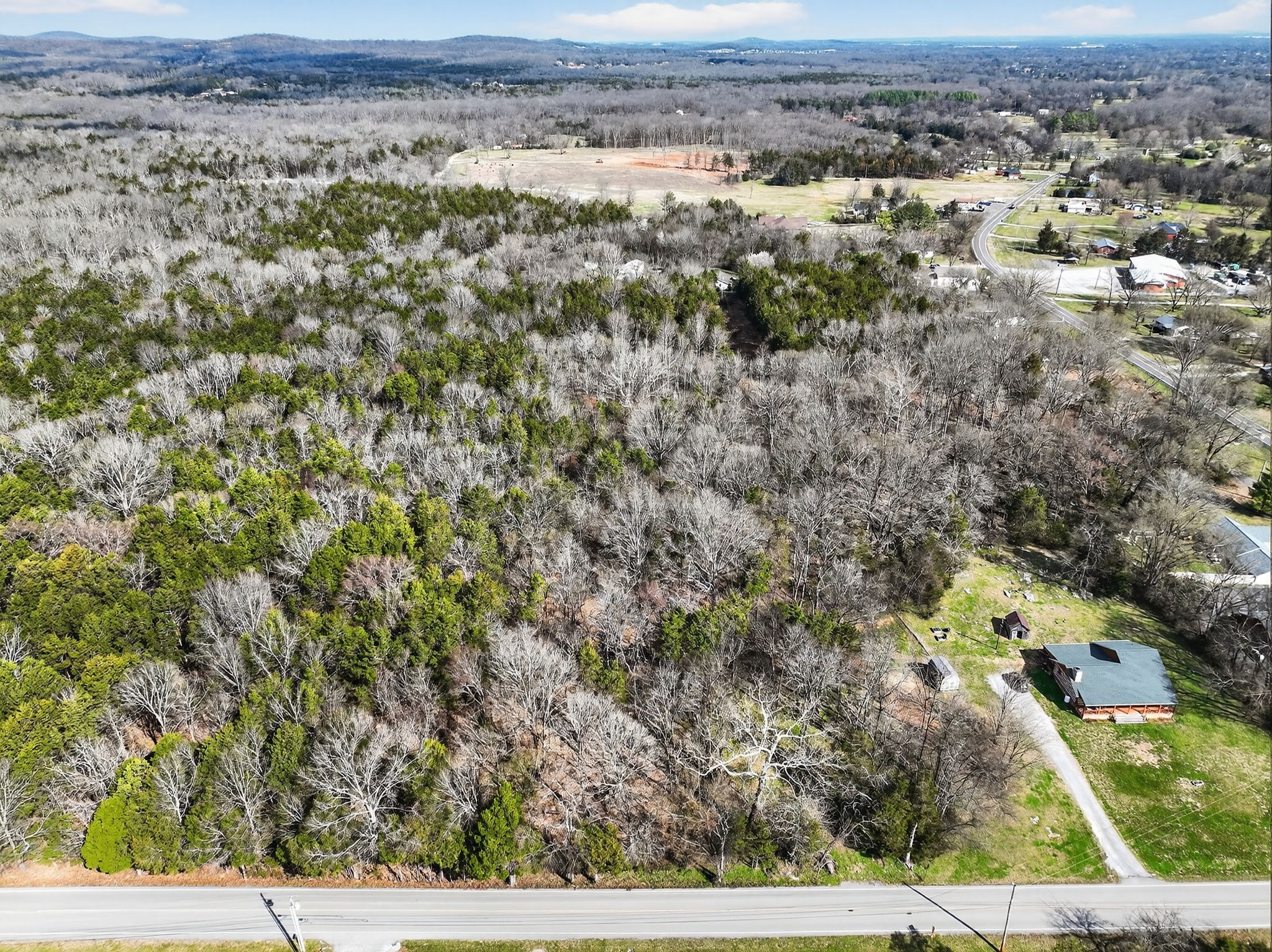 0 Spanntown Road Arrington, TN 37014 - Photo 14 of 14 an aerial view of a yard