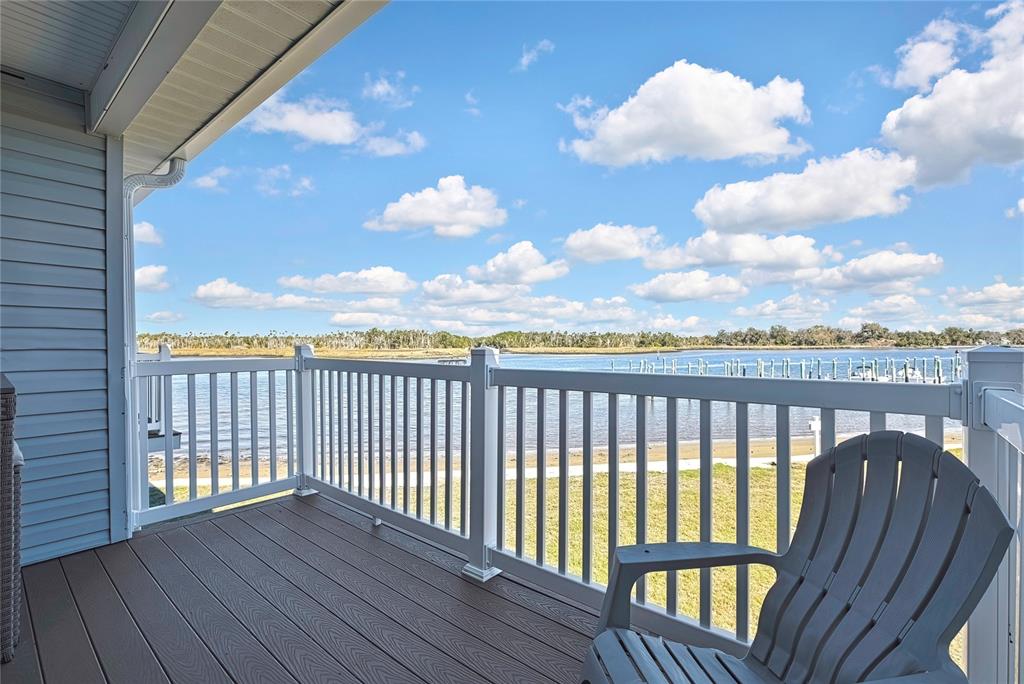 2855 North Rivers Edge Boulevard, Unit 213 Crystal River, FL 34429 - Photo 20 of 62 a view of a balcony with wooden floor