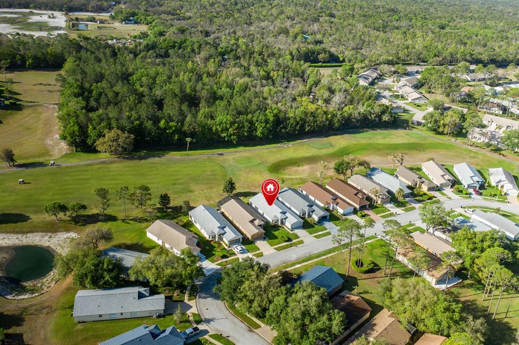 11718 Wheatfield Loop Hudson, FL 34667 - Photo 63 of 88 an aerial view of a houses with a yard