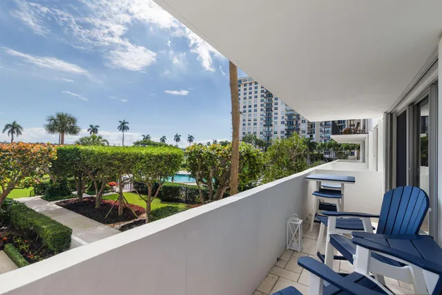 a view of a swimming pool and outdoor space