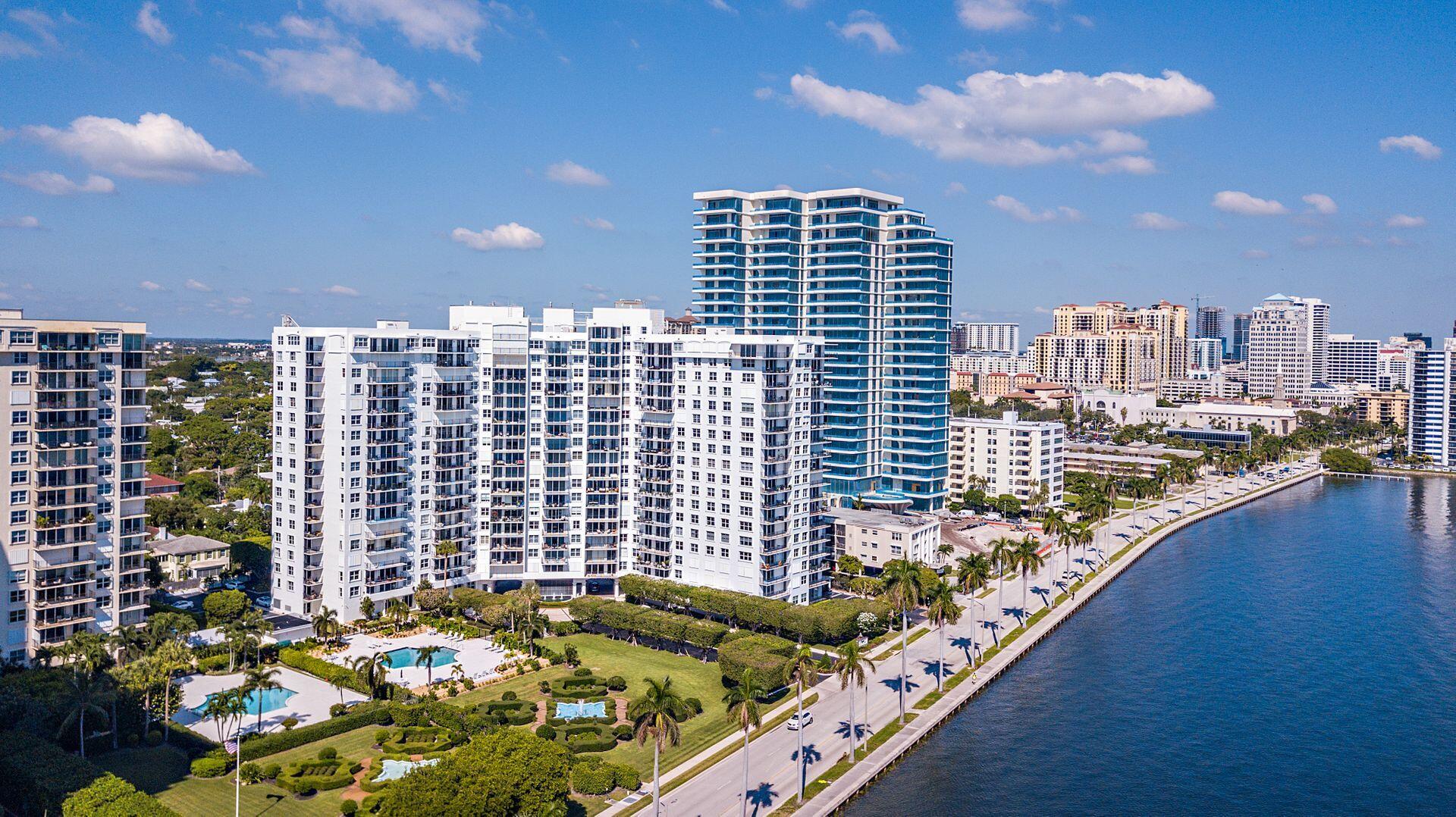 1701 South Flagler Drive, Unit 207 West Palm Beach, FL 33401 - Photo 25 of 26 a city view with tall buildings