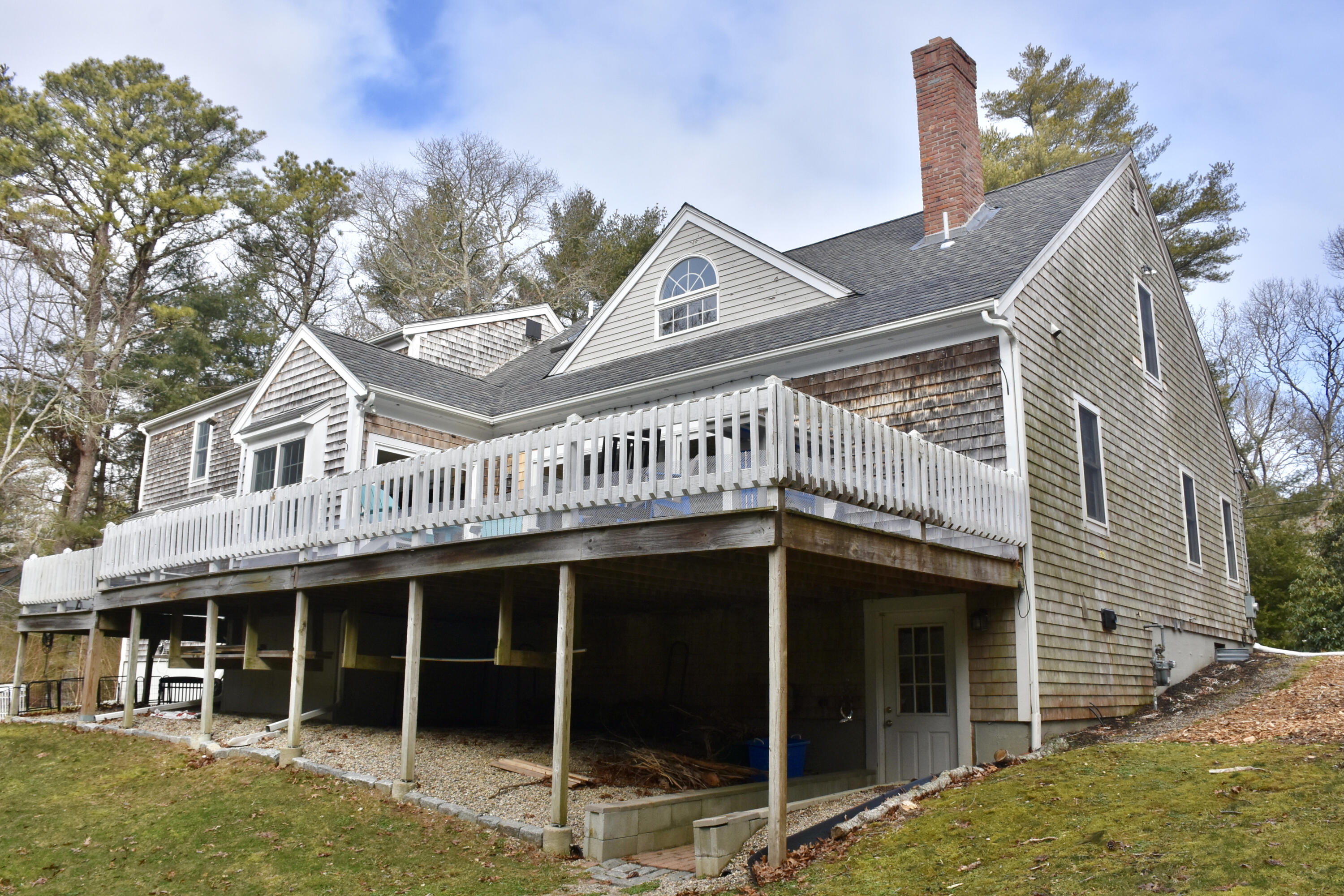 27 Popple Bottom Road Sandwich, MA 02563 - Photo 36 of 40 Back:deck