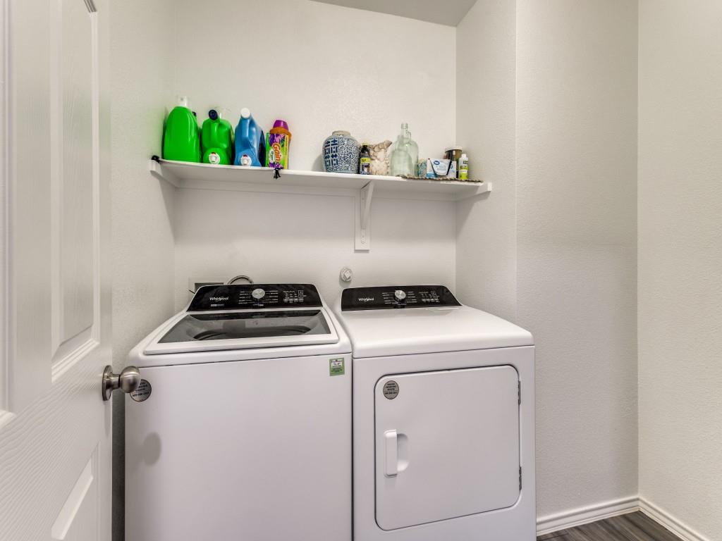 16033 Pemberly Lane Haslet, TX 76052 - Photo 22 of 27 a utility room with dryer and washer