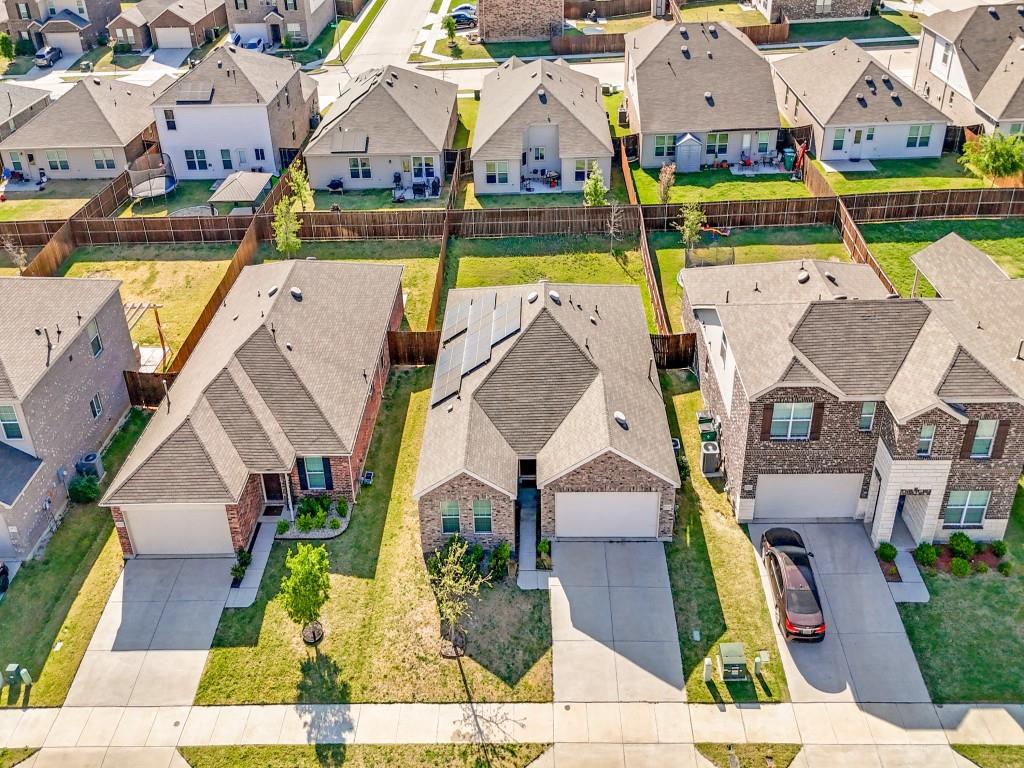16033 Pemberly Lane Haslet, TX 76052 - Photo 25 of 27 an aerial view of a house with swimming pool