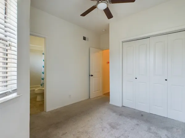 a view of a big room with closet area