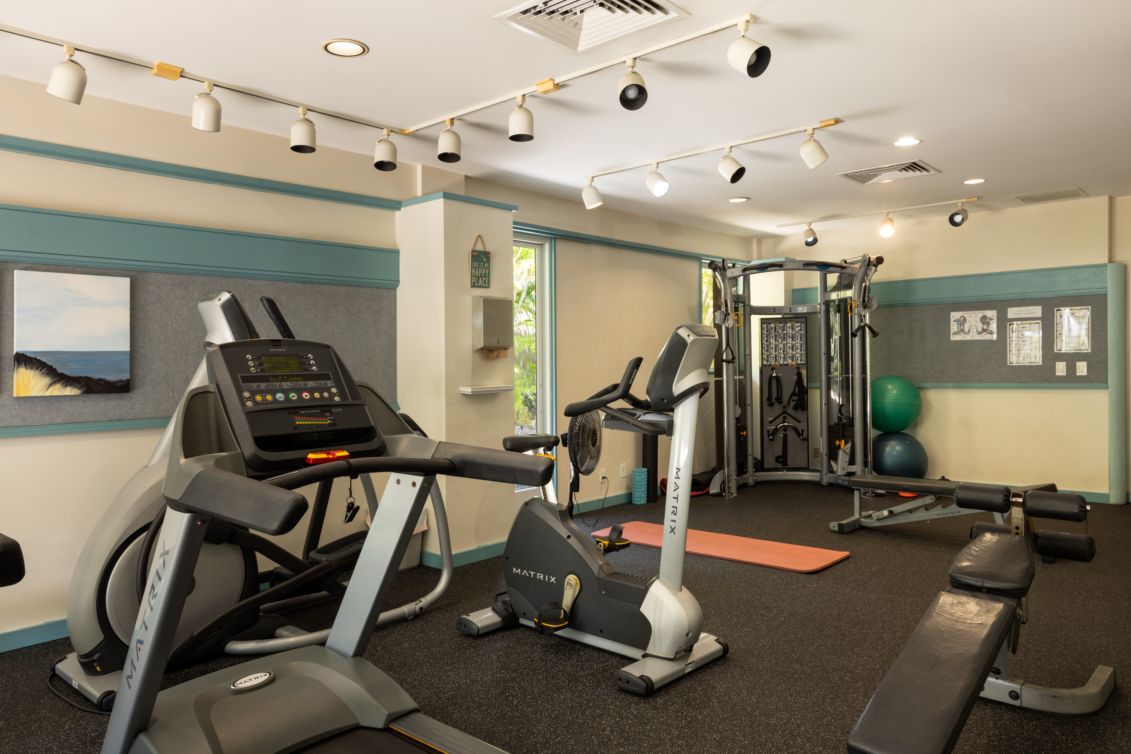69-1010 Keana Place, Unit C202 Waikoloa, HI 96738 - Photo 29 of 30 a view of a room with gym equipment