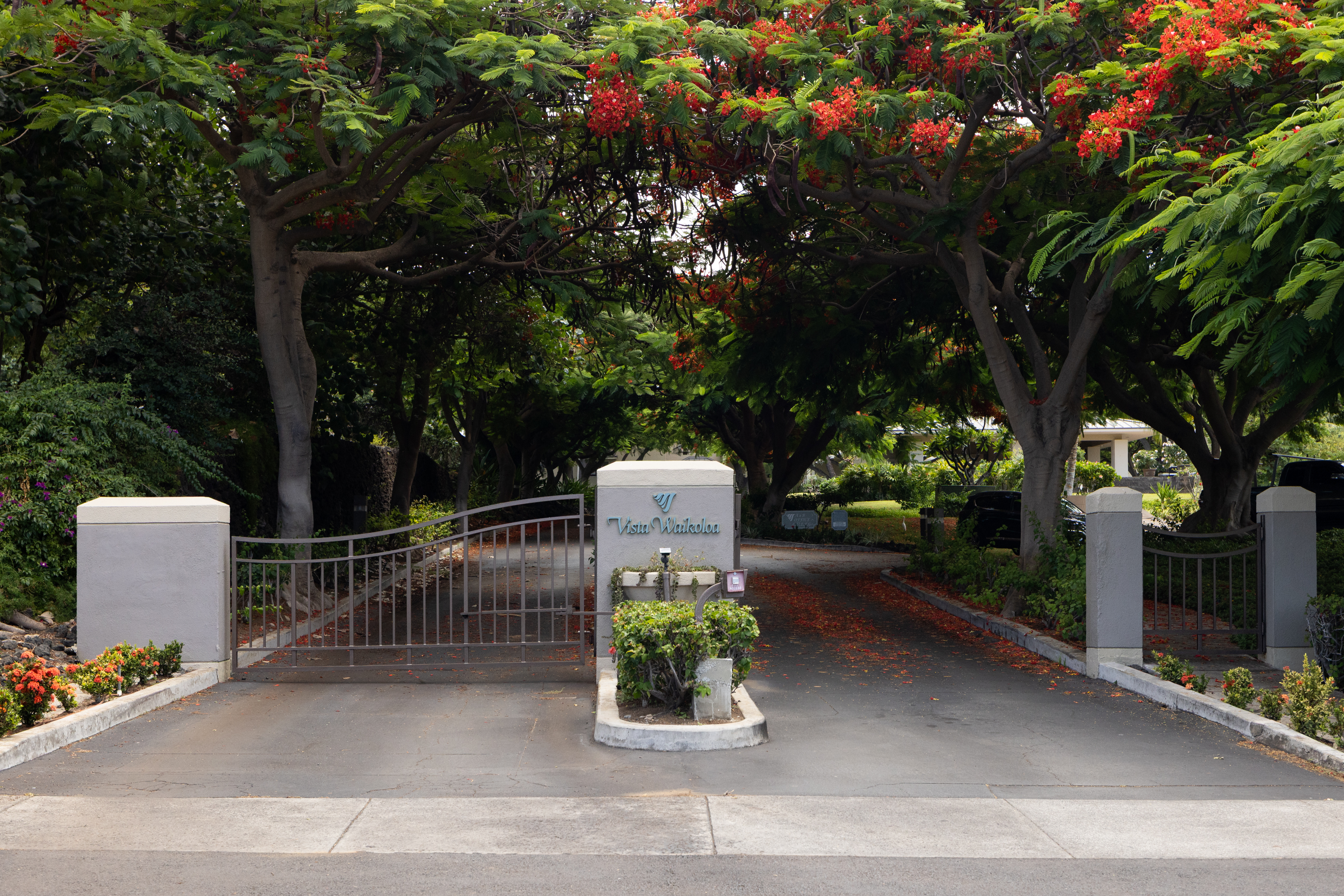 69-1010 Keana Place, Unit C202 Waikoloa, HI 96738 - Photo 30 of 30 a park view with potted plants and large trees