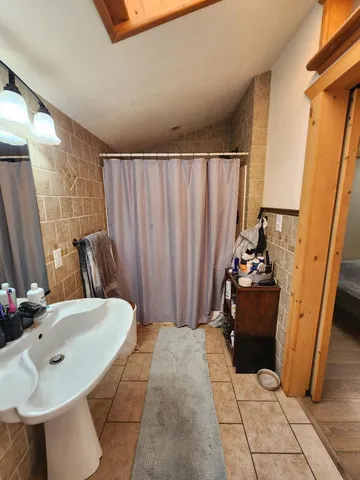 a view of a deck with chairs