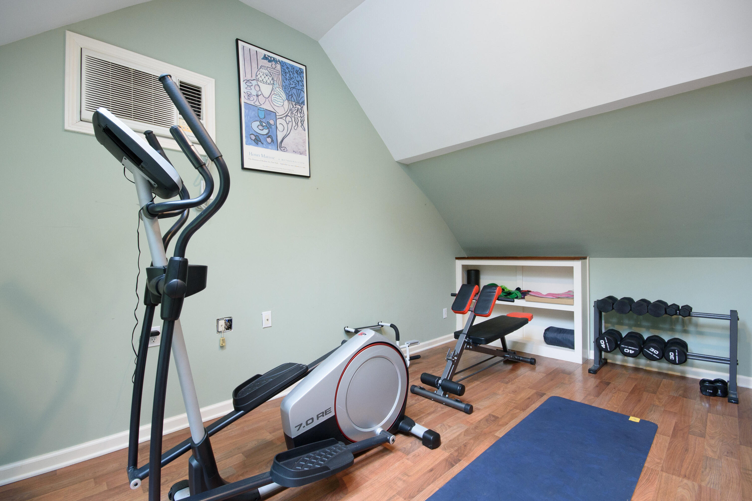 2 Red Barn Road Darien, CT 06820 - Photo 26 of 36 a view of a room with gym equipment