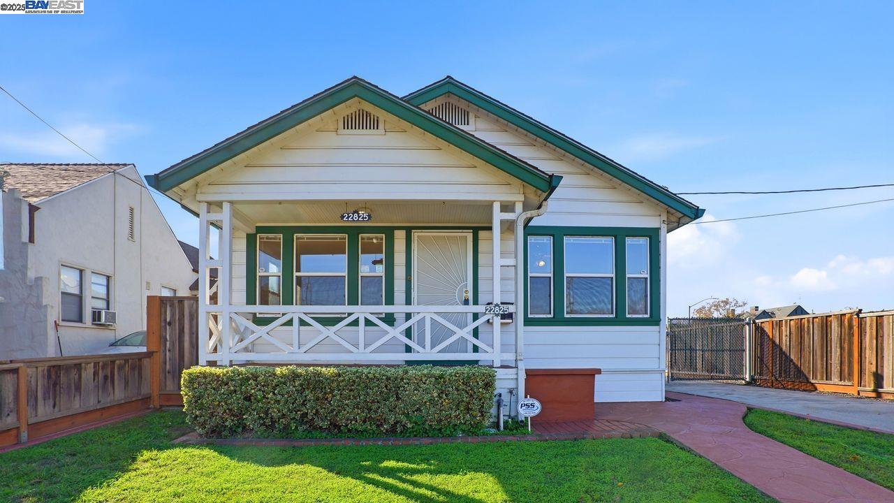 22825 Watkins Street Hayward, CA 94541 - Photo 1 of 1 a front view of a house with garden