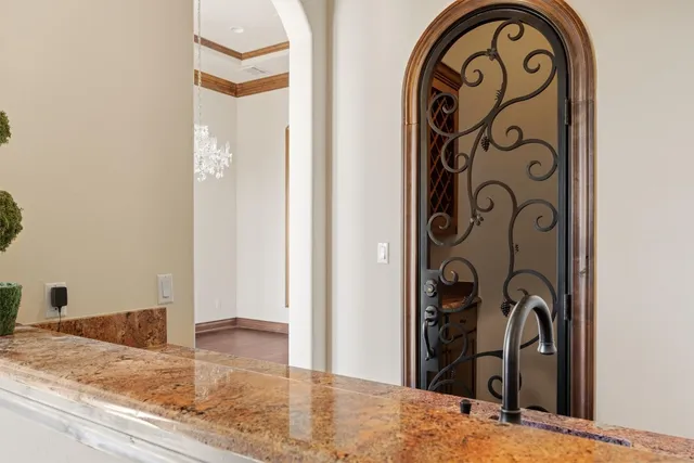 a view of a entryway door