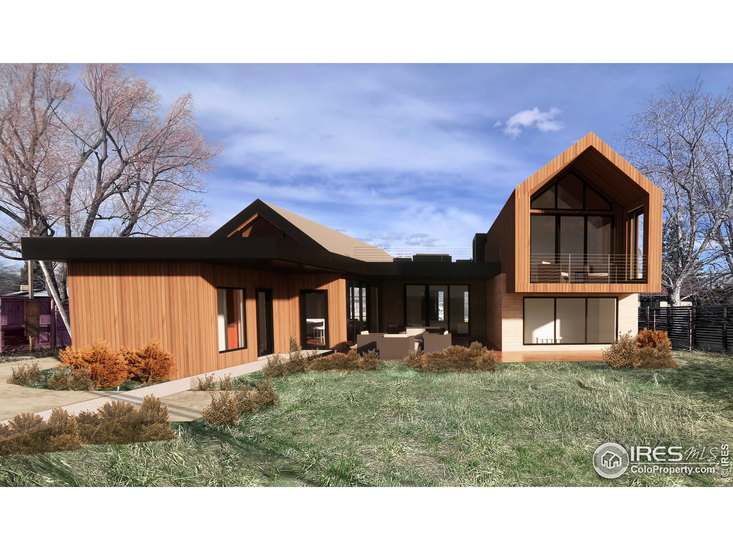 3055 23rd Street Boulder, CO 80304 - Photo 17 of 19 a view of a house with a yard