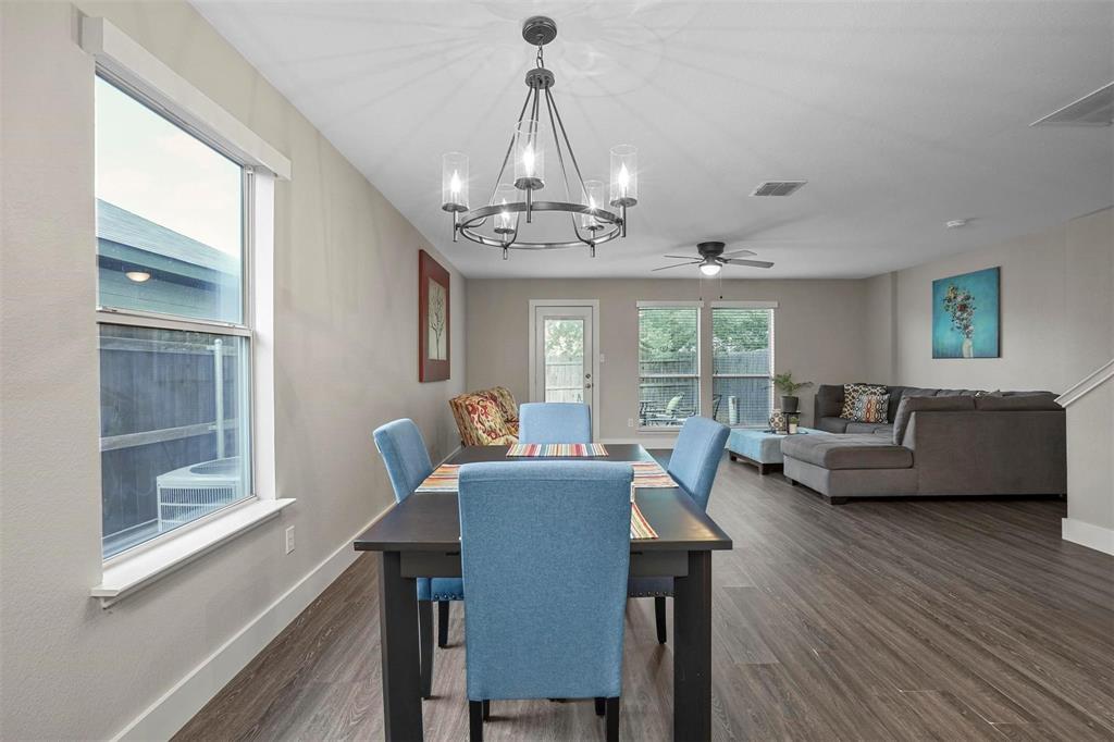 5113 Mountain Spring Trail Fort Worth, TX 76123 - Photo 10 of 35 a view of a dining room with furniture window and outside view
