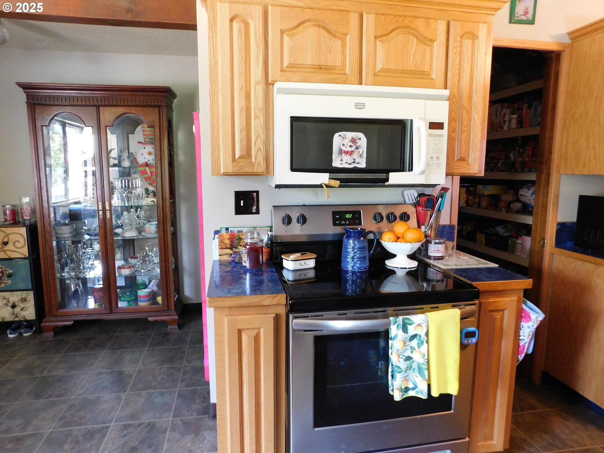 231 Northeast Darrell Avenue Winston, OR 97496 - Photo 16 of 47 a living room with stainless steel appliances furniture a fireplace and a flat screen tv